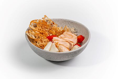 Салат Цезарь с курицей