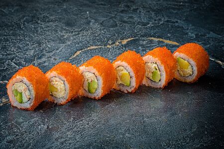 Ролл Калифорния с крабовым миксом