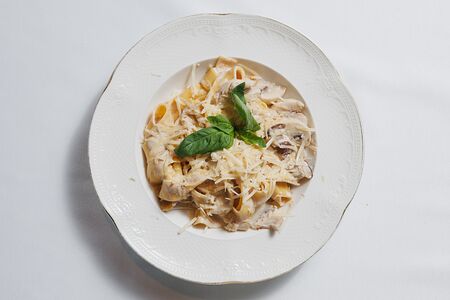 Паста с грибами