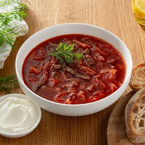 Борщ с говядиной