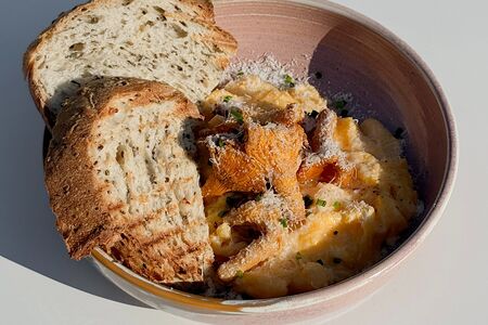 Скрэмбл с лисичками