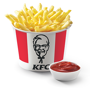 Баскет картофель фри с соусом