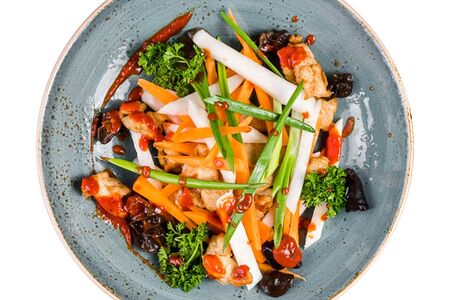 Курица по-сычуаньски