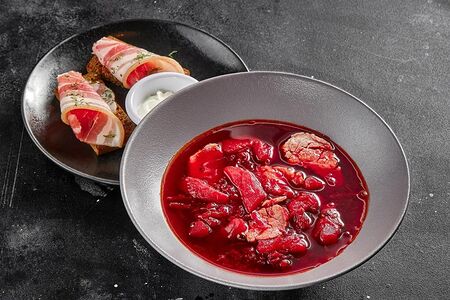 Борщ с говядиной