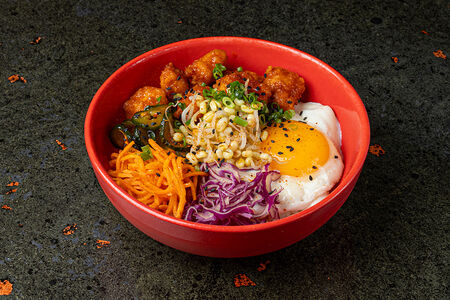 Донбури / Чикен попкорн