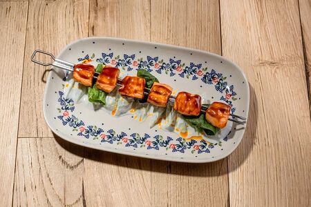 Лосось терияки 