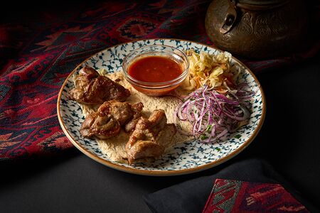 Шашлык из свиной мякоть