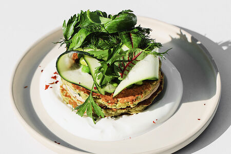 Оладьи из кабачка