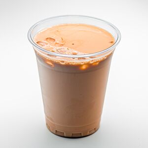 Ореховый айс-латте Дабл