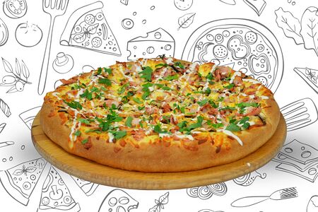 Пицца Карбонара