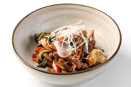 Жареная говядина по-азиатски