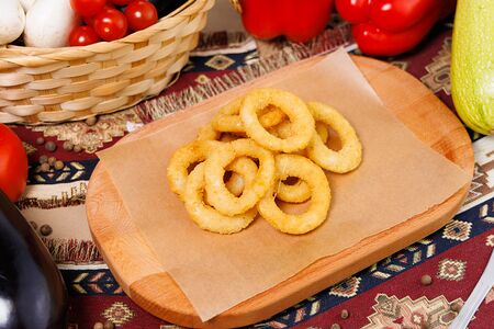 Луковые кольца фри