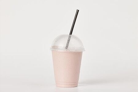 Шейк клубника-мята