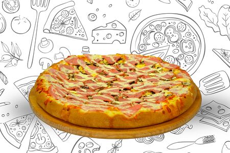 Ветчина-грибы New 