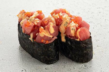 Острые суши с тунцом (2 шт)