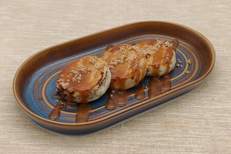 Сырники Мак-Кокос с соленой карамелью