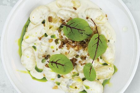 Ньокки с соусом горгонзола