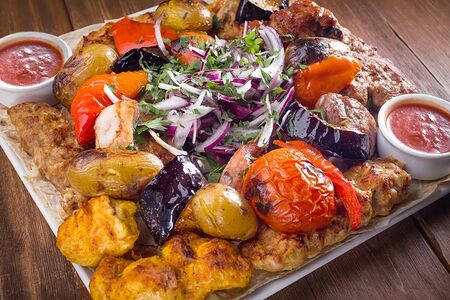 Ассорти шашлыков Роза ветров