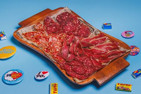 Ассорти из сыровяленых колбас