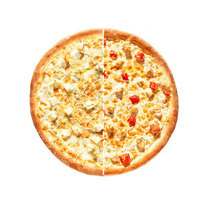 Пицца Четыре сыра и Цыпленок ранч