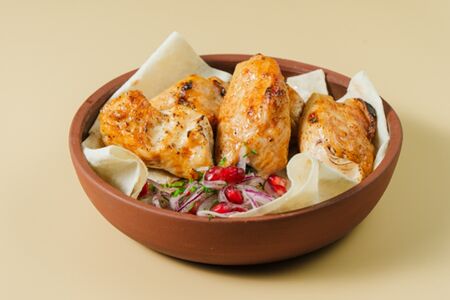 Шашлык из куриного филе