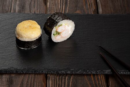 Запеченный с креветкой 