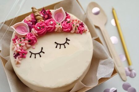 Бенто-торт Единорожка