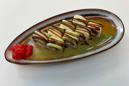 Огурец и креветка