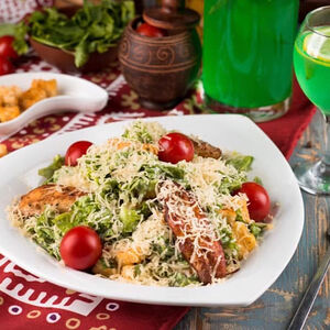 Цезарь с курицей