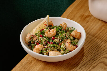 Табуле с креветками