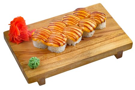 Запечённый с лососем