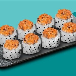 Запеченный с мидиями