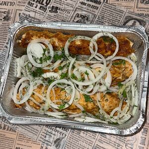 Люля из курицы с грибами