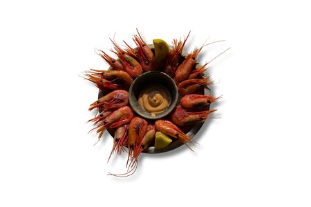 Креветки северные вареные