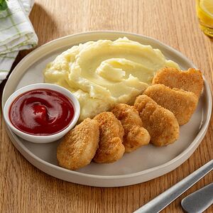 Наггетсы куриные с кетчупом