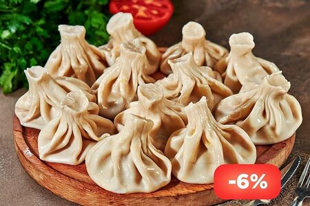 Сет Хинкали с говядиной и свининой