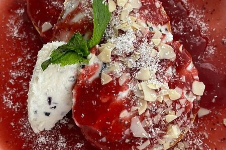 Кокосовые панкейки