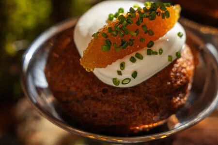 Фирменный пончик с волжской щукой 