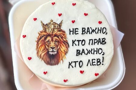 Бенто-торт для льва