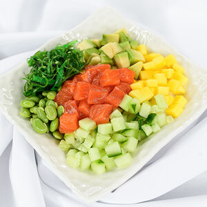 Поке с лососем