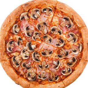 Пицца Бекон с грибами
