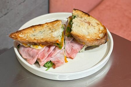 Гриль-чиз с ветчиной