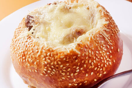 Жюльен с семгой