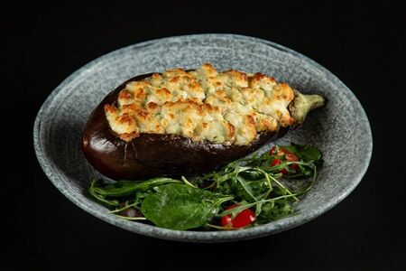 Печень в баклажане