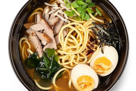 Суп Мисо рамен с уткой