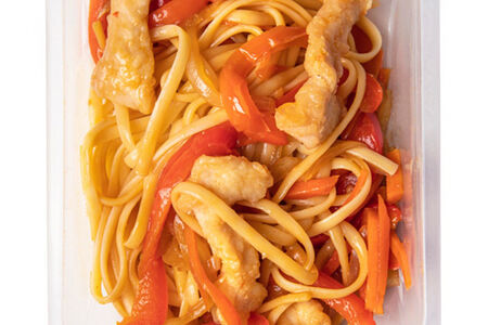 Реди ту ит спагетти Азия с курицей