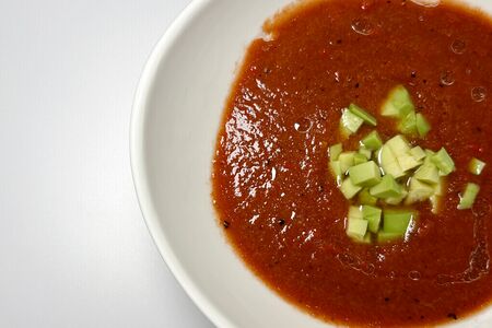 Гаспачо с авокадо