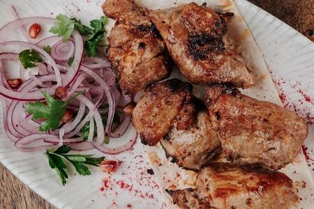 Шашлык из куриного бедра