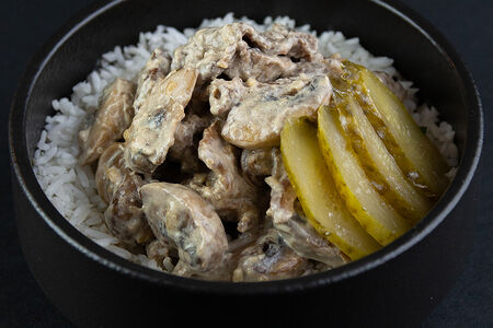 Бефстроганов по-азиатски