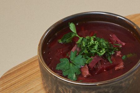 Борщ с телятиной